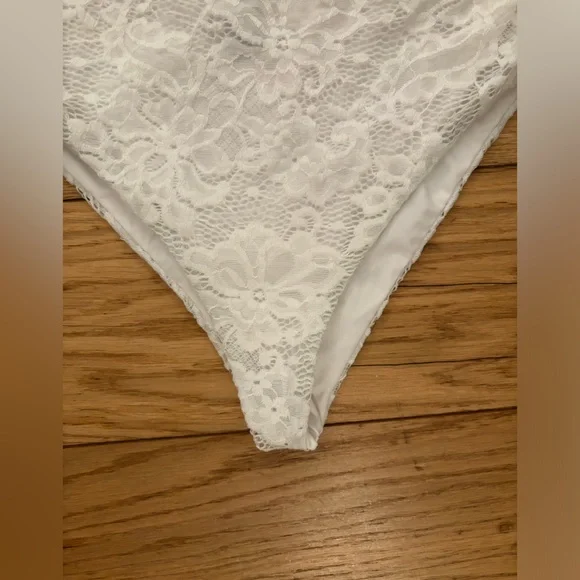 Beach Riot Selena One Piece Bridal Swimsuit Medium - Picture 11 of 13